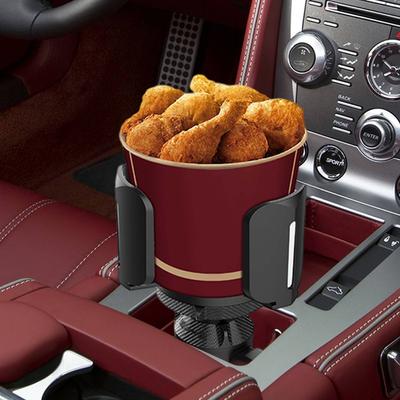 Espansore Grande Portabicchieri per Auto con Base Regolabile Adattatore Portabicchieri Organizer per Bottiglie e Bicchieri 7,5-14 cm Accessori Auto