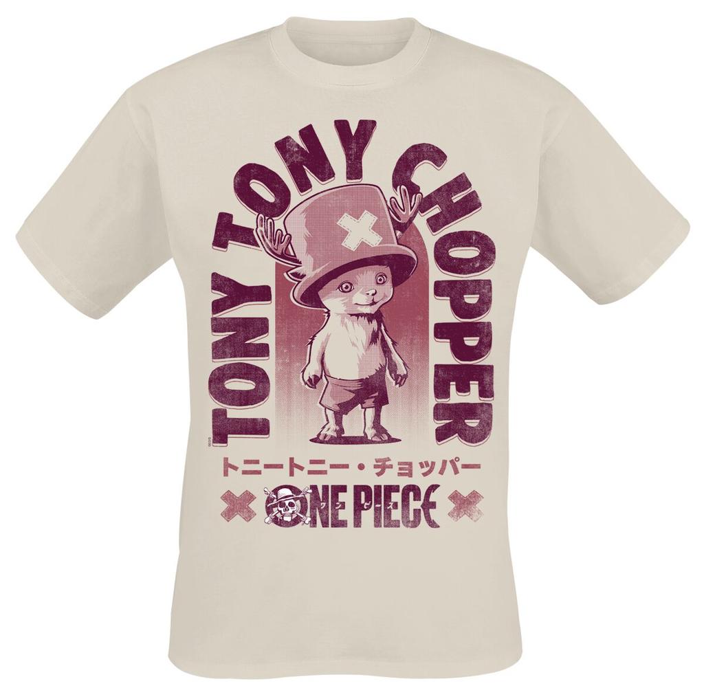 2026One Piece Tony Tony Chopper Kleidung Klassisches Comic T-Shirt Kurzarm Sommer Herren und Damen Paare Retro Sportbekleidung