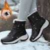 Women's Boots Snow Lightweight Woman Shoes Lace Up Women Booties New Ankle Boots Warm Casual Women's Winter Boots Botas Mujer