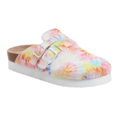 Womens/Ladies Abelplus Tucker Tie Dye Mules