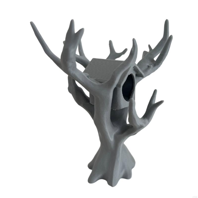 Realistic Spiders Hideouts Tree House Natural Decors Habitat For Jumping Spiders Reptiles Small Insect Easy Cleaning J0MC
