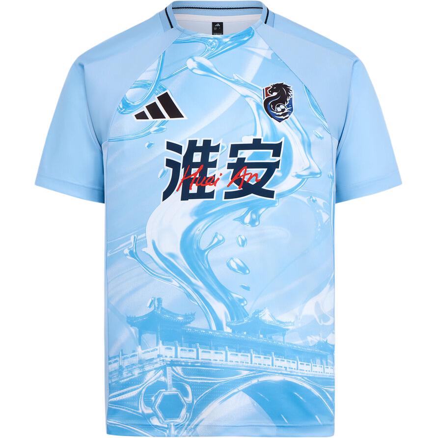 Adidas Soccer Jerseys Unisex Pink Blue Moderate LF8635 L