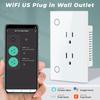 16a Tuya Wifi Socket Us Plug Outlet Timing Smart Life App Wall Electrical On Off For Google Home Alexa Tmall Genie