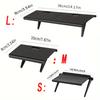 Adjustable TV Screen Top Shelf Computer Monitor Desktop Screen Top Storage Rack TV Media Box, Router Shelf Rack Home Organizer