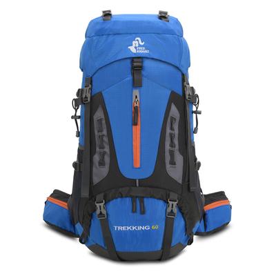 Mochila de acampamento ao ar livre 60l, bolsa de viagem, caminhadas, escalada, caça, esportes, com capa de chuva, bolsa de ombro masculina x505a