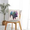 Cute Pomeranian Dog Square Pillowcase Pillow Cover Cushion Throw Pillow for Home Bedroom Car