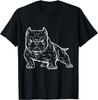 Pitbull Terrier Bully Unisex T-Shirt Gift for American Bully Dog Lovers