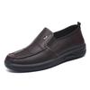 Mocassins Décontractés en Cuir pour Homme - Semelle Souple, Imperméables, Antidérapants Chaussures de Chef