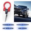 Car Front Bumper Tow Hook, Racing Track Style Trailer Ring Hook, Alloy Durable Cars Screw-on Tow Hook, Fit for 97-06 BMW 3/5/7 Series, 03-14 Mini