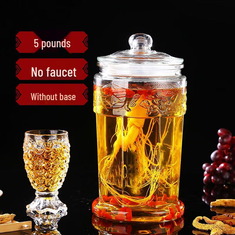 Angel Infusion Glass Jar