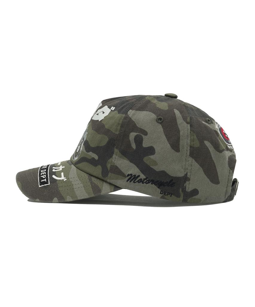 PHYPS MOTORCYCLE Super Cub Ball Cap Camo