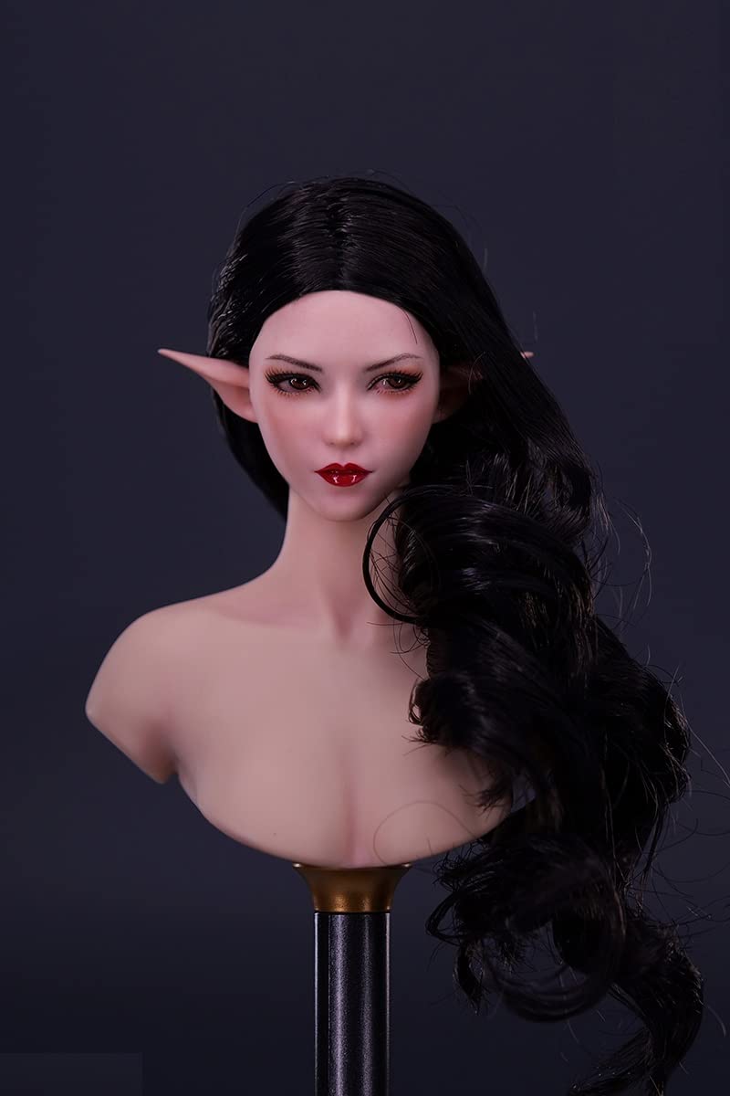 

Toys & Hobbies [TOYBARJAPAN] 16 scale action figure compatible with TBLeague body YMTOYS YMT079B Yokai Elf Mi Western beauty female head (body and
