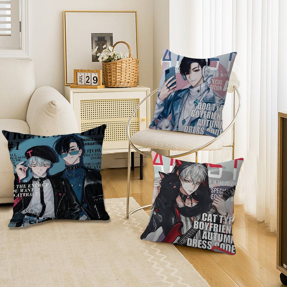 Alien Stage Anime Pillow Cover Sofa Cushion Cover Home Room Decoration Children Gift