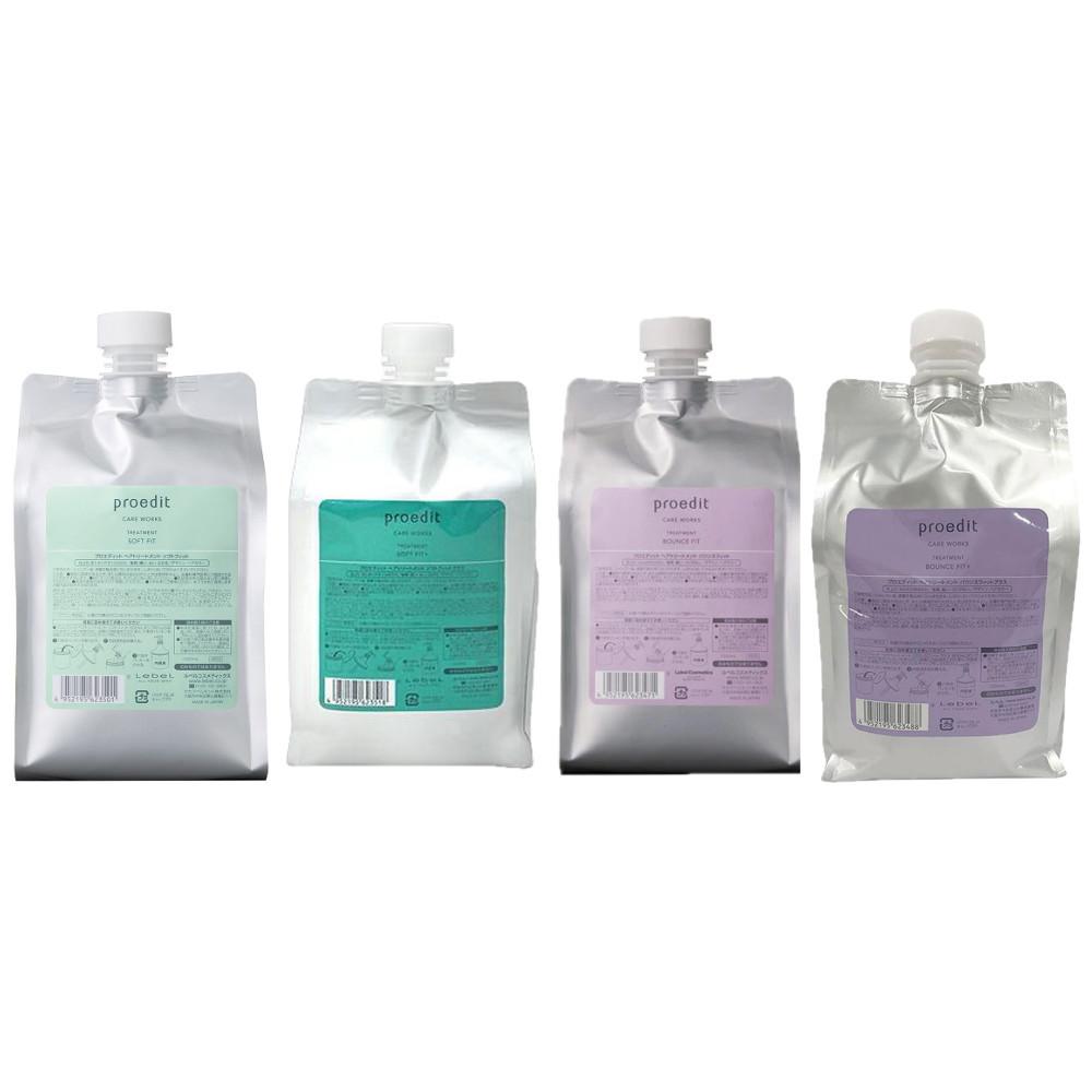 LEBEL PROEDIT CARE WORKS Hair Treatment (Soft Fit / Bounce Fit) Refill 1000ml