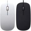 White Gaming Mouse Ultra Thin 1200dpi Wired Mouse Computer Mouse Optical Mouse Usb Wired Mouse