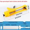Reusable Universal Manual Rebar Adhesive Caulking Gun