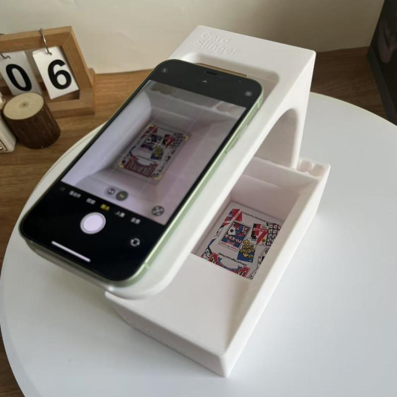Mtg Kartları İçin Takas Kartı Tarayıcı Standı, Kart Kutulu Telefon Tutucu, Manabox Uygulamasıyla Uyumlu, Hızlıca Tara ve Fiyat Kontrolü Yap