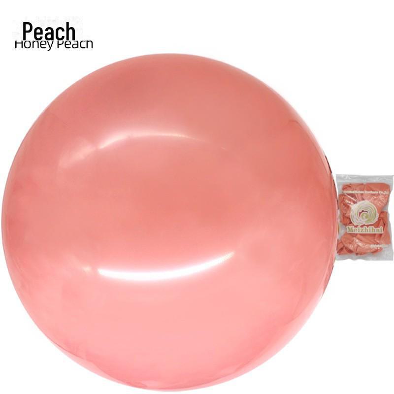 36-Inch Thickened Latex Round Macaron Balloon for Birthday Party Decoration