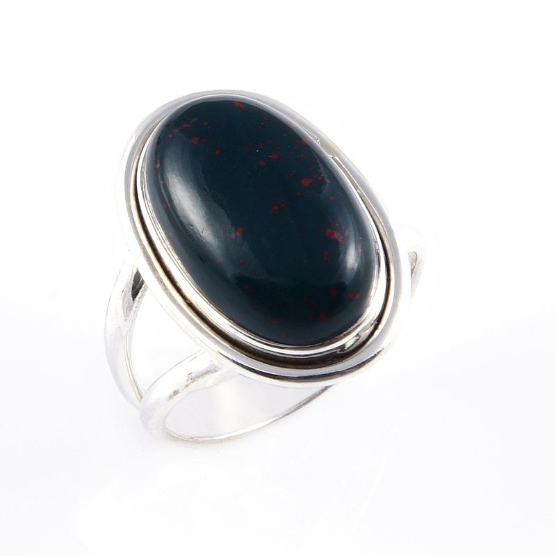 Natural Bloodstone Gemstone Handmade 925 Sterling Silver Jewelry Ring S.7 R9v13