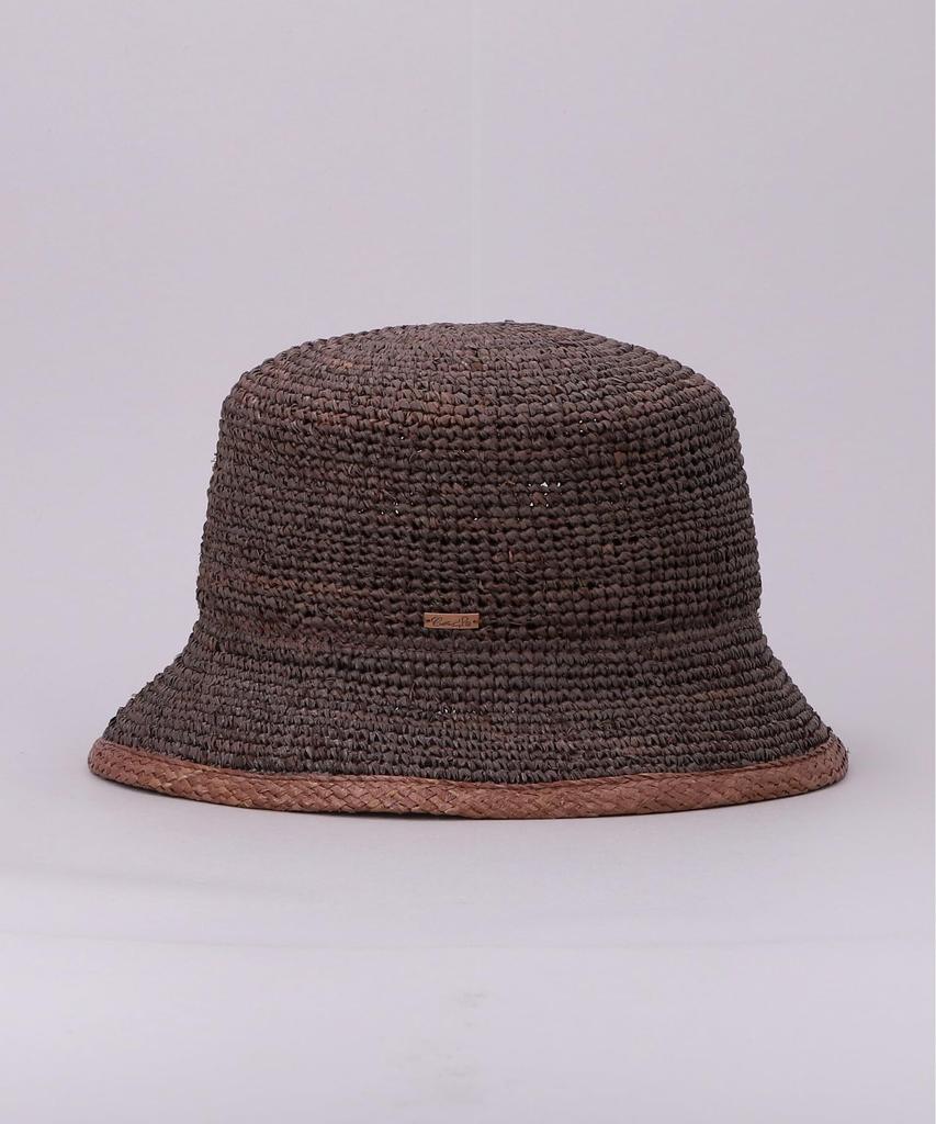 [Kashira] RAFFIA SINGLE CROCHET HAT