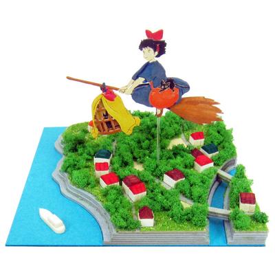 Sankei Studio Ghibli Міні Служба доставки Доставка Паперовий конструктор Кікі Без масштабу MP07-08