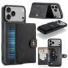 2 In 1 Magnetic Detachable Leather Cards Solt Wallet Case For iPhone 17 Pro Max 16 Plus 15 14 13 12 11 Phone Holder Bag Cover