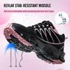 Fashion Safety Shoes Women Work Sneakers structured Shoes pneumatic-Proof Protective Shoes Work Boots Steel Toe Shoes