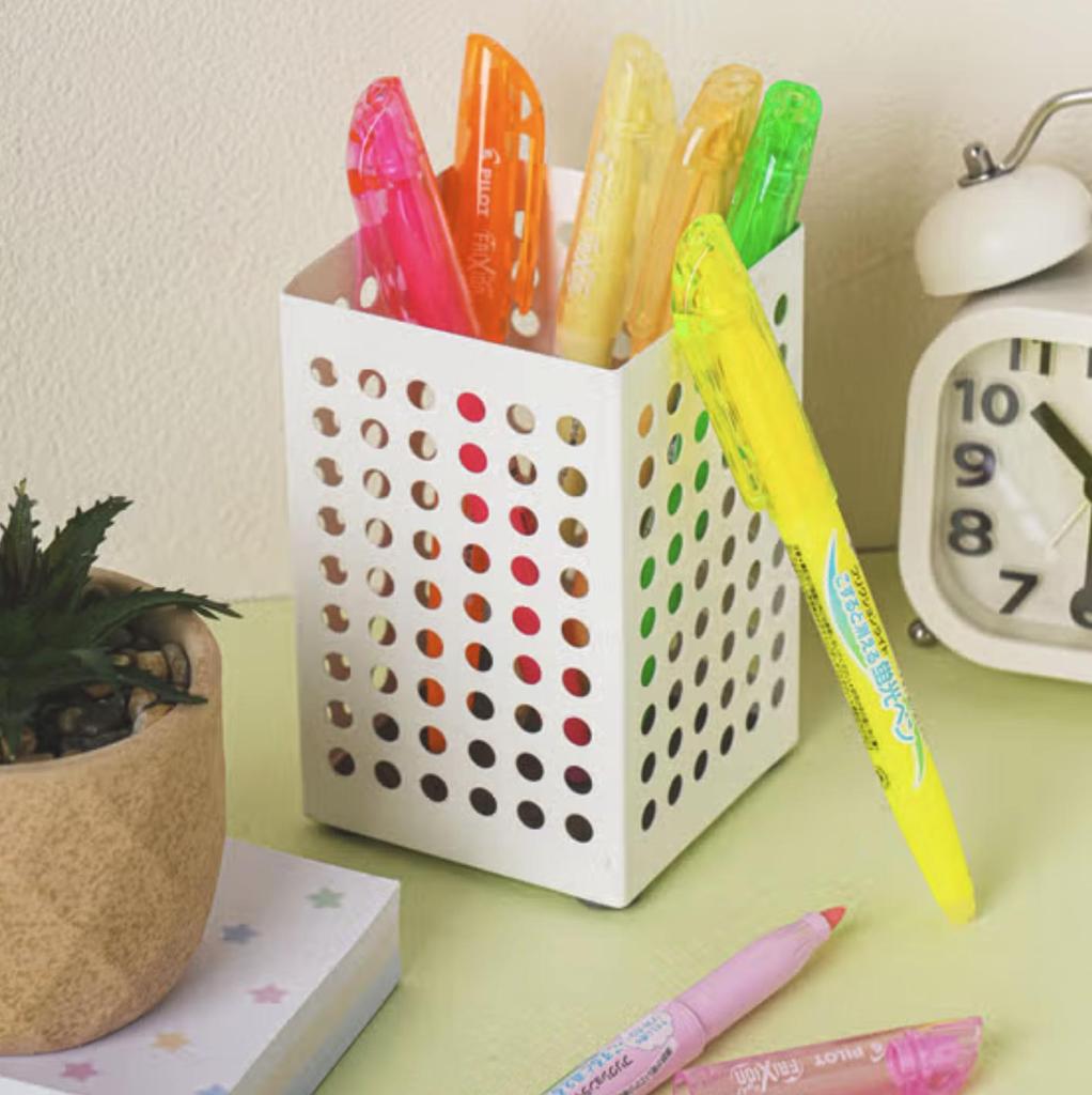 Japanese Erasable Highlighter Set – 7 Colors (Soft & Light Series)