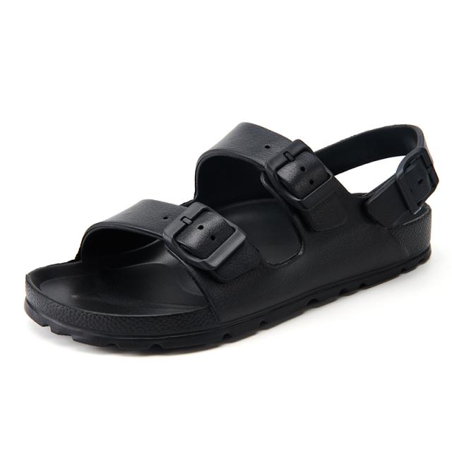 

Модные пляжные сандалии в корейском стиле, женские римские сандалии на платформе с пряжкой, летняя обувь, женская обувь в консервативном стиле Sandalias 37 чёрный