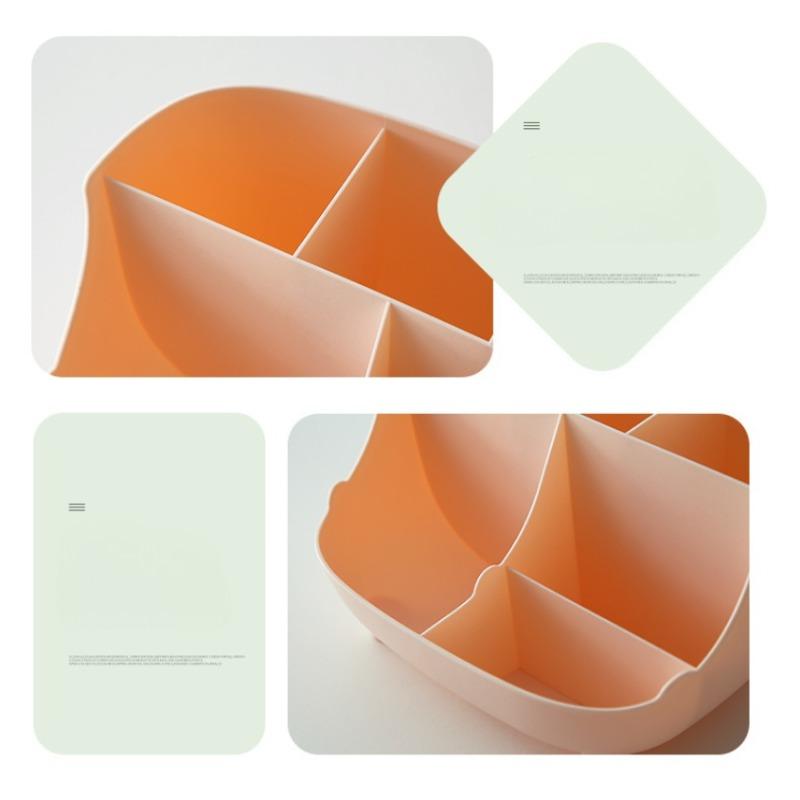 Stolní organizér Creative 6 Gird Držák pera Multifunkční stůl Makeupy Stojan na tužky Stojan na tužky Krabice školní kancelářské potřeby