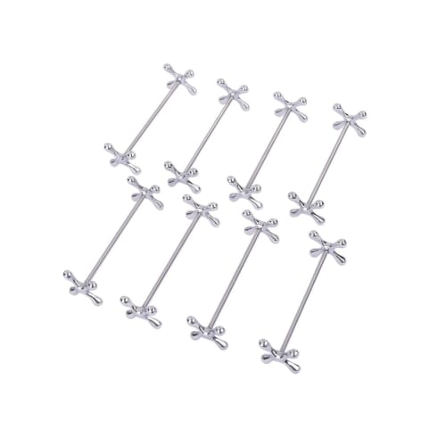 Silver Cutlery Rest Set [Perfect for Western Restaurants] Chopstick Rests for Knives, Forks, and Spoons, Ideal for Tabletop Use In Western and Chinese