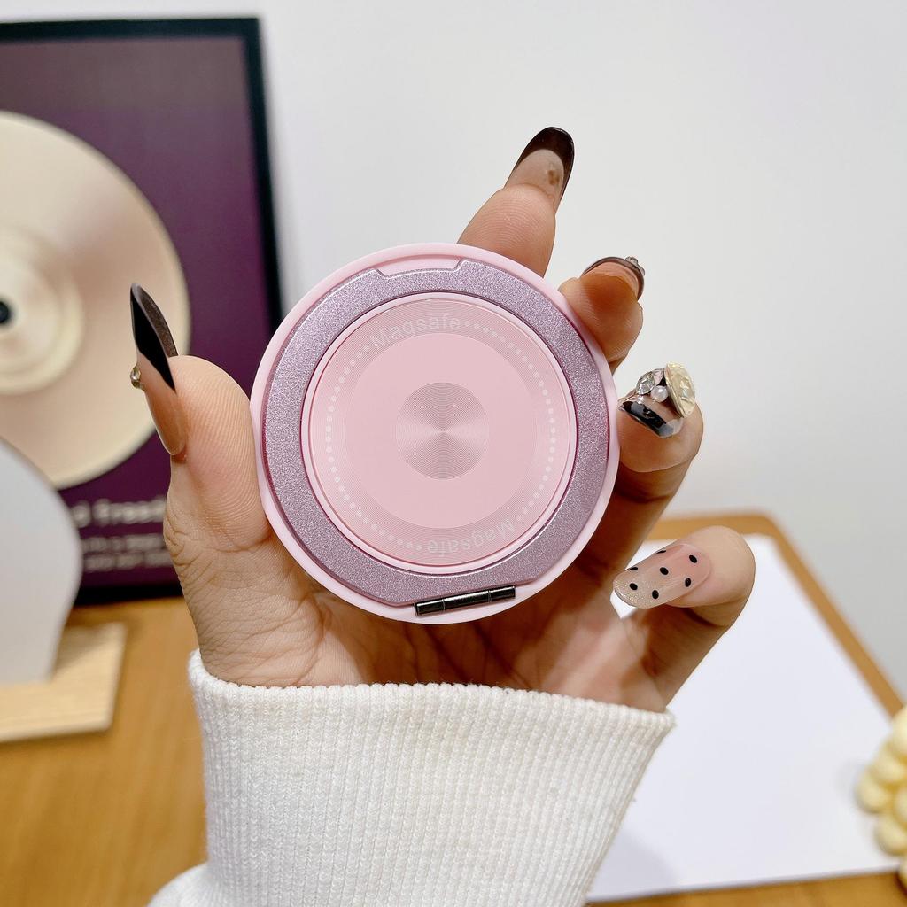 360° Rotating Magnetic Finger Ring Phone Stand & Adhesive Case