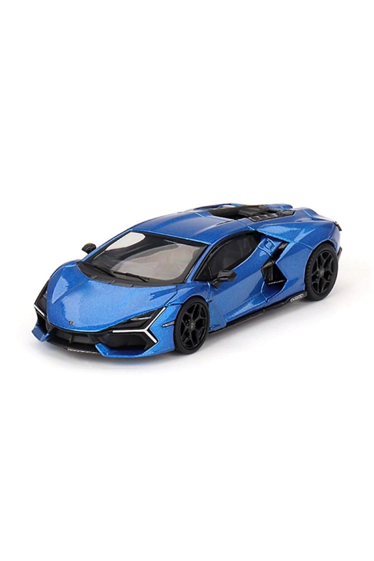 

MINI GT Lamborghini Revuelto Blu Eleos Finished Product 1/64 (Left-Hand Drive)