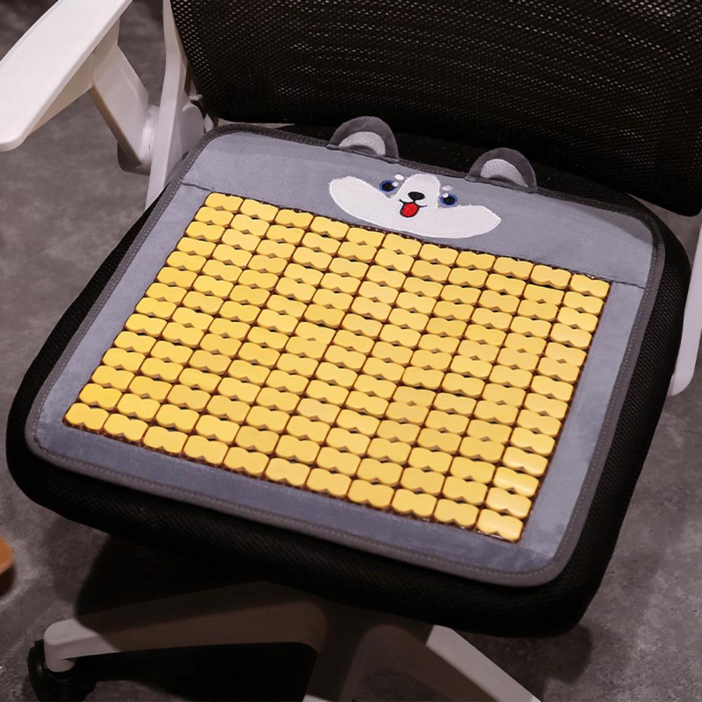 

Anti Slip Summer Cool Seat Cushion Breathable Cooling Car Seat Mat Durable Student Chair Mat Sofa 15.75x15.75 in-Dog
