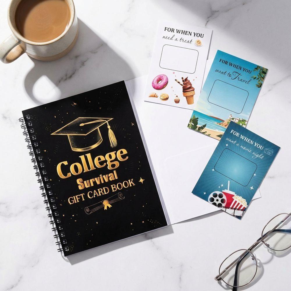 Doppelspiralbindung College Überlebensbuch Tragbar Abschluss Spiralnotizbuch Reise