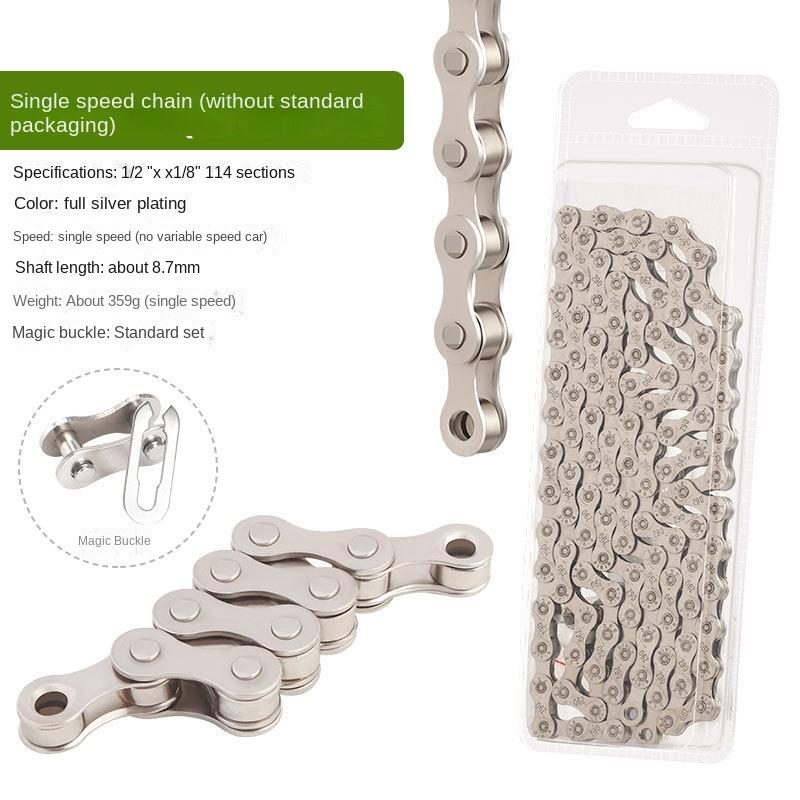 

Variable speed Chain Gold Electroplated Anti-rust Chain 116 Links for Shimano SRAM Parts MTB Chain Road Bike 1 Speed 8 9 10 11 S