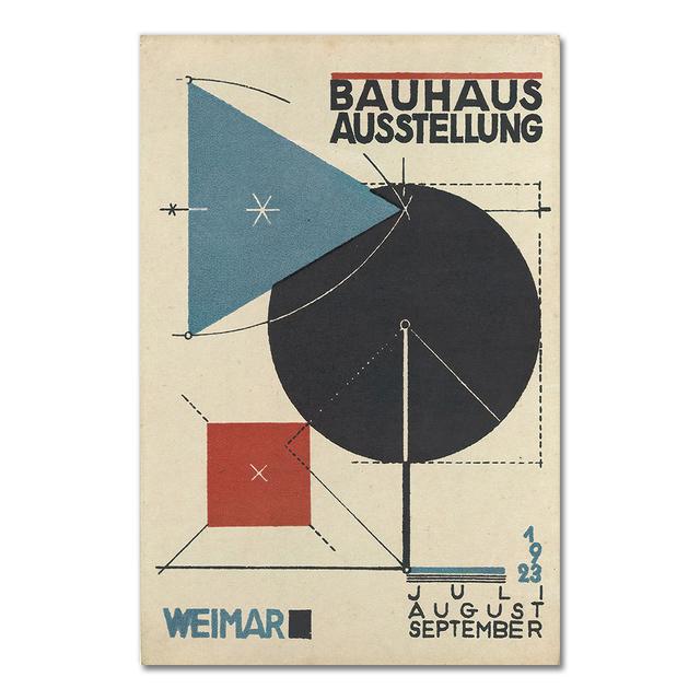 Bauhaus Abstrakte Kunstdrucke Modernes Minimalistisches Poster Führend In Der Herrenmode Kunst Leinwandbild Bild Heimwandkunst Dekor Ohne Rahmen