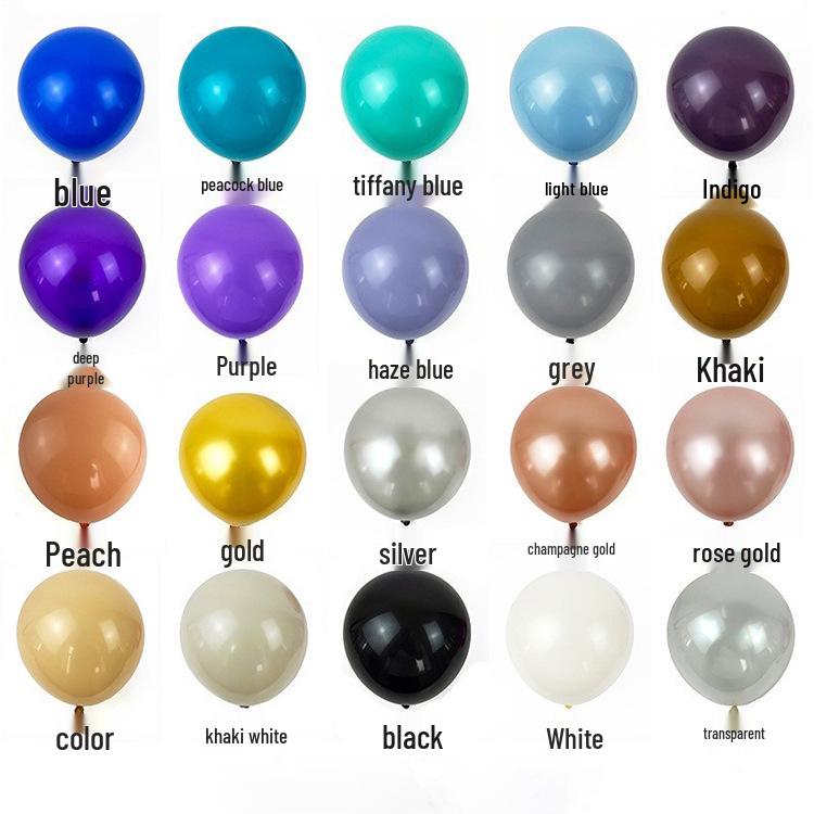 10-inch Thickened Latex Matte Balloons - Cartoon Theme for Birthdays & Events