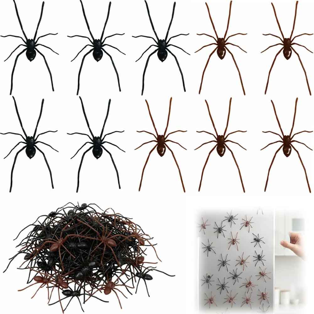3D Spider Fridge Magnets 10pcs Realistic for Refrigerator Car Garage