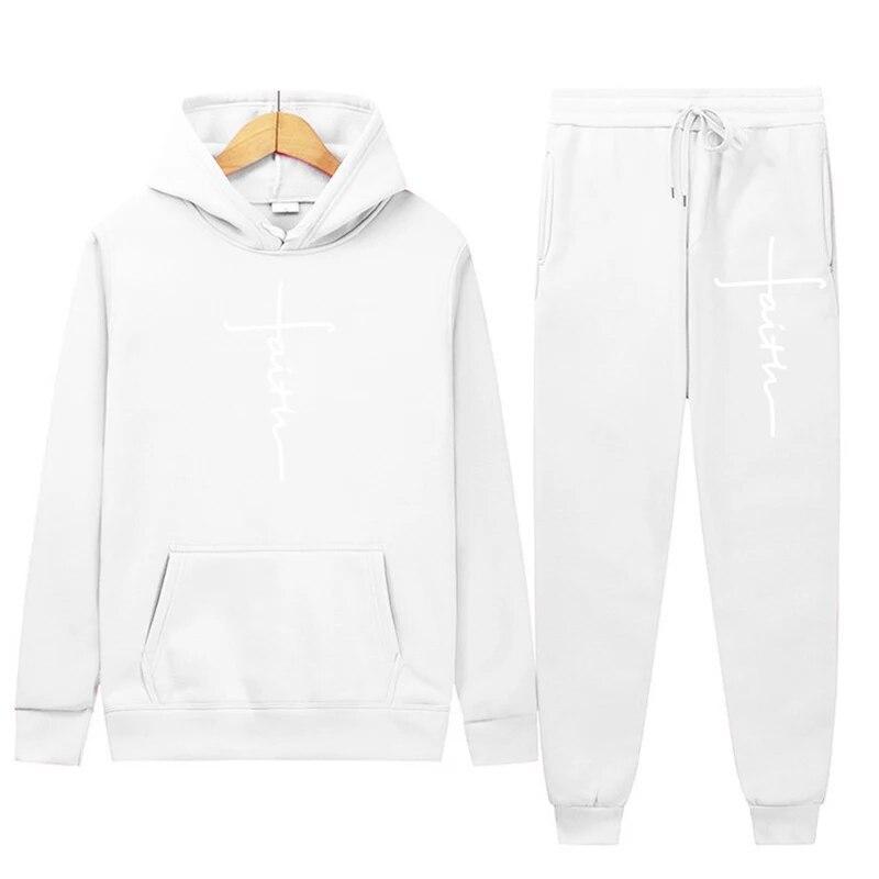 2026 Men's Hooded Sweatshirts and Men Pants Casual Men's Tracksuit Sportswear Autumn Winter Men Suit Men's Clothing Leisure Sets Male