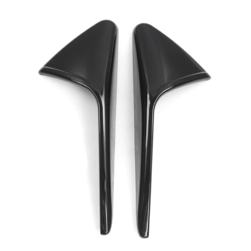 

Для Tesla Model 3/Y/X/S защитная крышка боковой камеры из углеродного волокна, накладка на крыло, аксессуары для модификации автомобиля Tesla 2017-2022