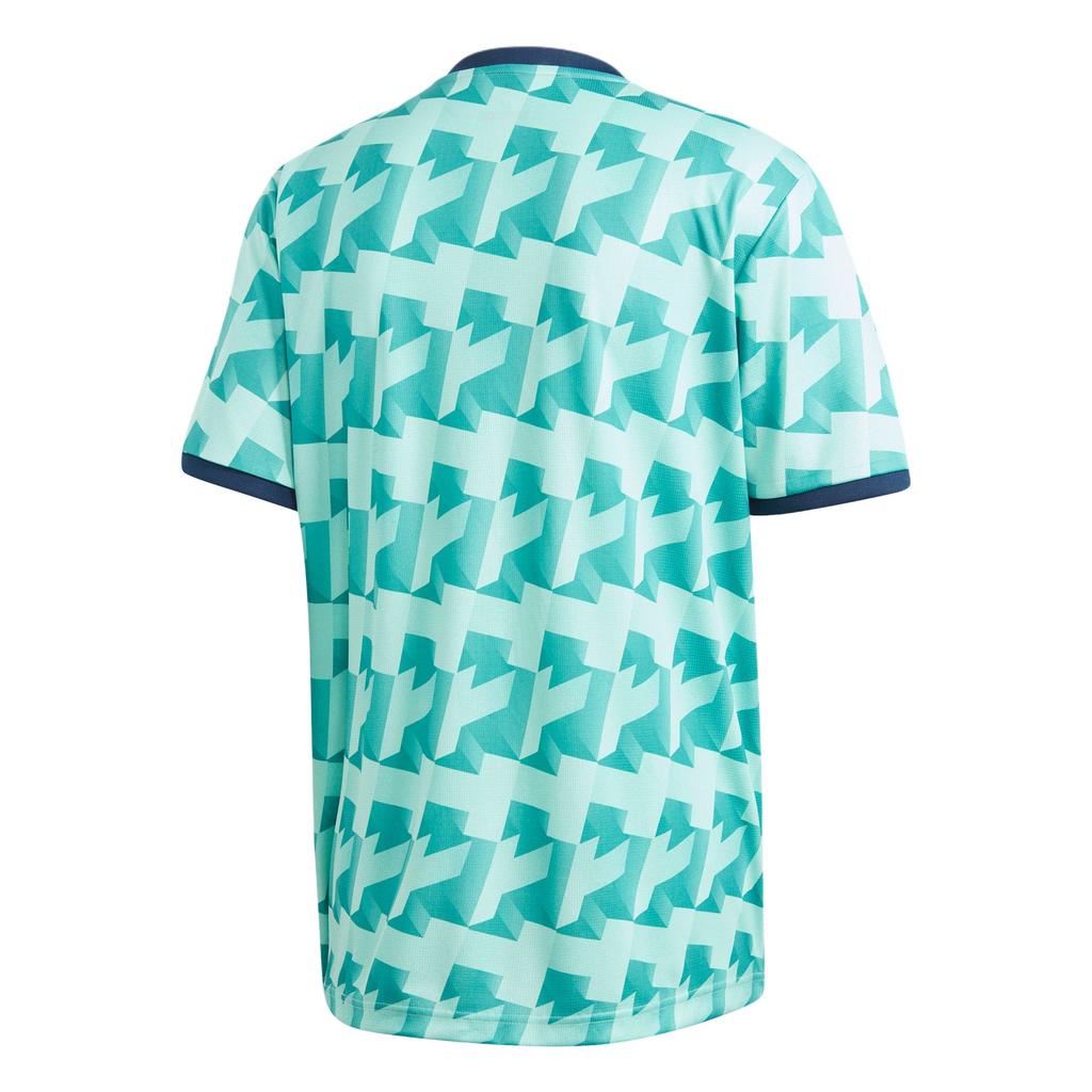 Adidas X Tango Collaboration Sports Lifestyle Series V-Neck Moisture-Wicking Breathable All-Over Print Short Sleeve T-Shirt Men Tops Green DT9198
