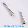 Upgrades Spring Door Stoppers Extendable Wall Guard with Rubber Bumper Heavy Duty Spring Door Stops for Household Office