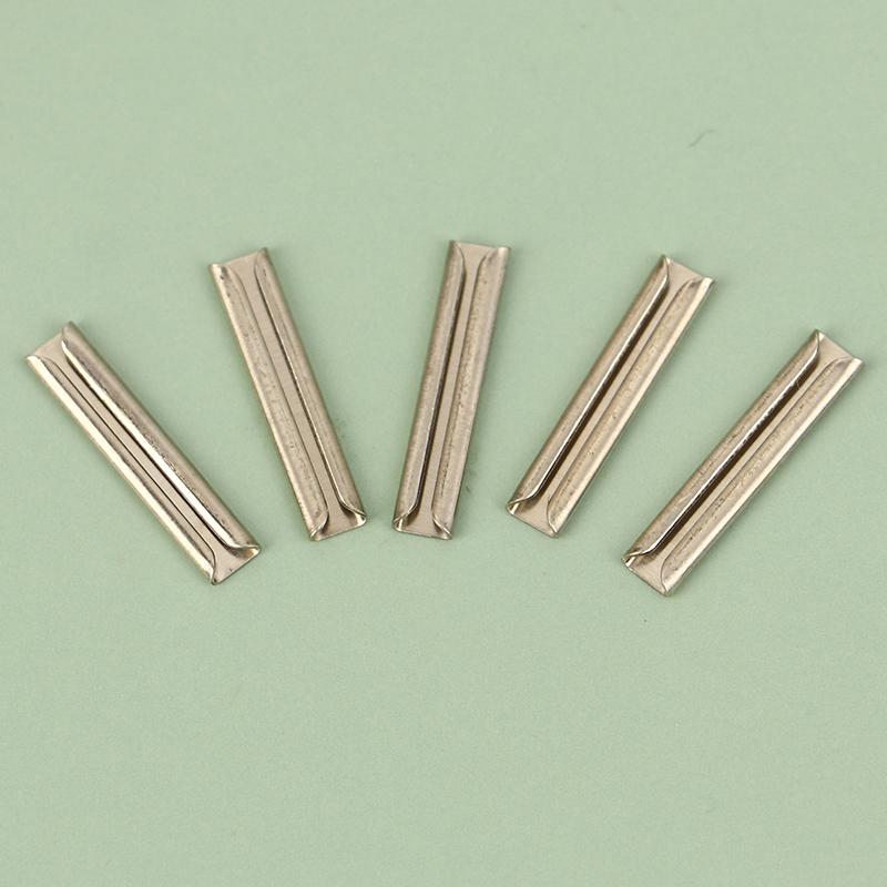 GD02 12pcs Silver Metal PIKO BACHMANN Fishplates HO Scale 1:87 Track Rail Joiners Train Track Connector 1*0.4cm