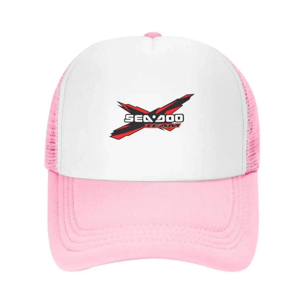 Sea Doo Team Rxt Brt Logo Marine Racing PerforUnisexce Baseball Cap Trucker Hats Breathable Summer