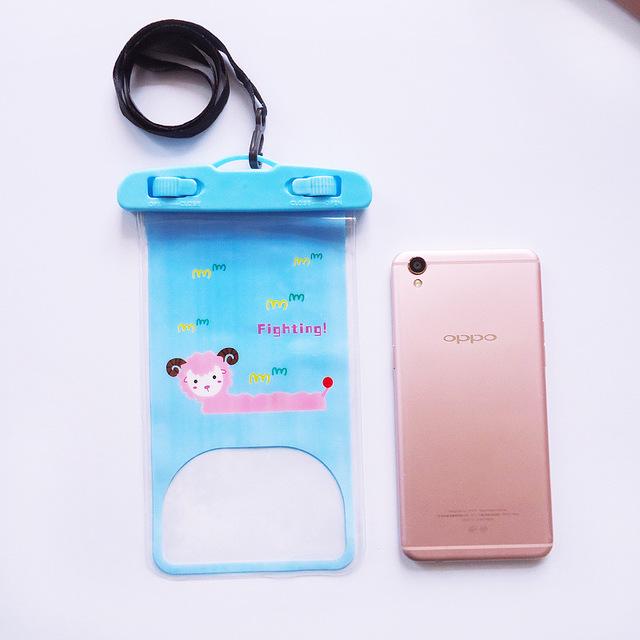 Phone Waterproof Swimming Pouch Convenience PVC Transparent Practical Underwater Seal Touch Bag