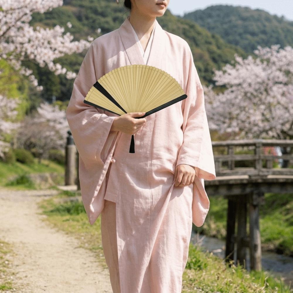 With Tassel Chinese Fan Portable Dance Fan Fashion Bamboo Folding Fan Cheongsam Show