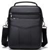 Li Shen Men's Vintage Leather Crossbody Bag