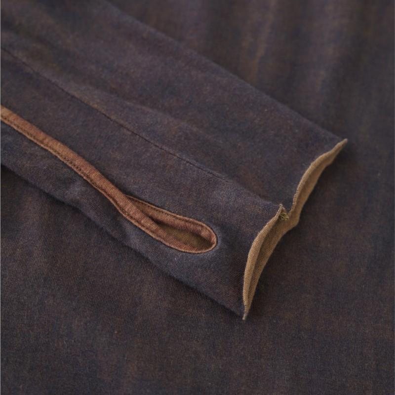 Johnature Women Casual T-Shirts O-Neck Long Sleeve Spring Female T-Shirts