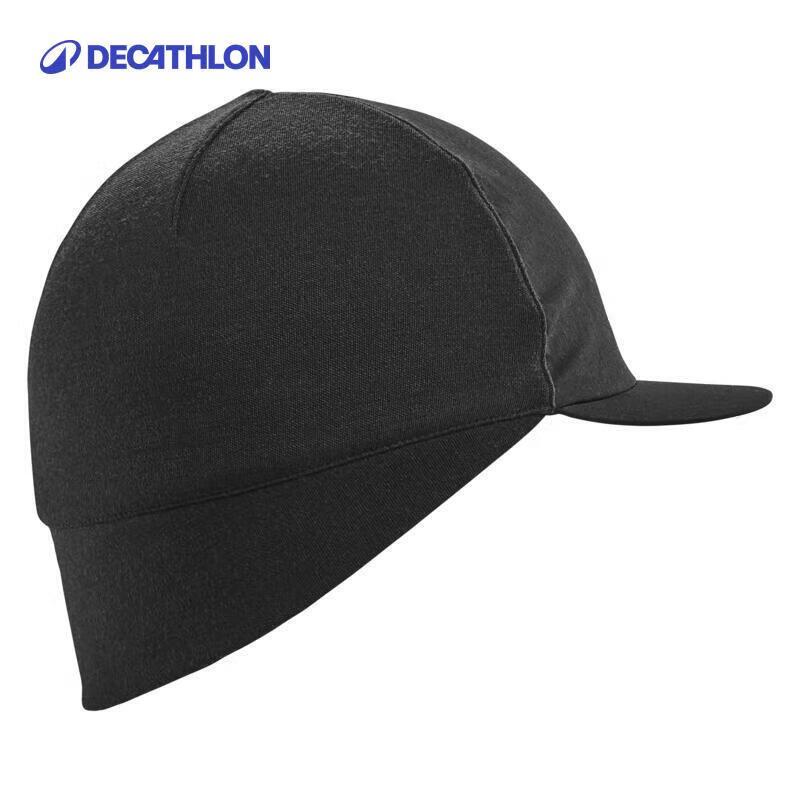 

Велосипедная шапка Decathlon из мериносовой шерсти, ветронепроницаемая, для холодной погоды One Size